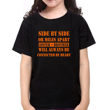 Load image into Gallery viewer, Brother + Sister Brother-Sister Kid Half Sleeves T-Shirts -KidsFashionVilla
