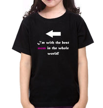Load image into Gallery viewer, Best Daughter Best Mom in Whole World Mother and Daughter Matching T-Shirt- KidsFashionVilla
