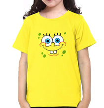 Load image into Gallery viewer, Spongebob Father and Daughter Matching T-Shirt- KidsFashionVilla
