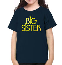 Load image into Gallery viewer, Big Sister Lil Sister-Sister Kids Half Sleeves T-Shirts -KidsFashionVilla

