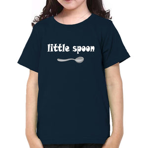 Big Spoon & Little Spoon Mother and Daughter Matching T-Shirt- KidsFashionVilla