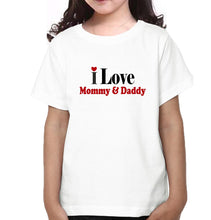 Load image into Gallery viewer, I Love Family Half Sleeves T-Shirts-KidsFashionVilla
