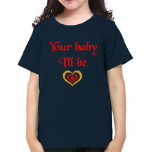 Load image into Gallery viewer, As Long As I&#39;M Living &amp; Your Baby I&#39;ll Be Mother and Daughter Matching T-Shirt- KidsFashionVilla
