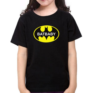 Batdad Batbaby Father and Daughter Matching T-Shirt- KidsFashionVilla