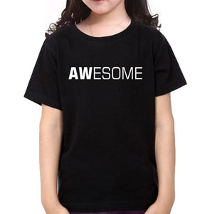 Awesome Wonderful Father and Daughter Matching T-Shirt- KidsFashionVilla