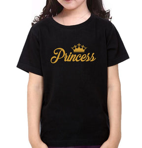 King Princess Father and Daughter Matching T-Shirt- KidsFashionVilla