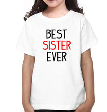 Load image into Gallery viewer, Best Brother Ever Best Sister Ever Brother-Sister Kid Half Sleeves T-Shirts -KidsFashionVilla
