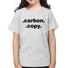 Load image into Gallery viewer, Original &amp; Carbon Copy Mother and Daughter Matching T-Shirt- KidsFashionVilla
