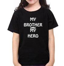 Load image into Gallery viewer, My Sister My angel My Brother My hero Brother-Sister Kid Half Sleeves T-Shirts -KidsFashionVilla

