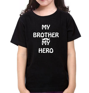 My Sister My angel My Brother My hero Brother-Sister Kid Half Sleeves T-Shirts -KidsFashionVilla
