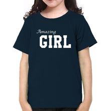 Load image into Gallery viewer, Amazing Dad Amazing Girl Father and Daughter Matching T-Shirt- KidsFashionVilla
