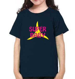 Super Mom & Super Baby Mother and Daughter Matching T-Shirt- KidsFashionVilla