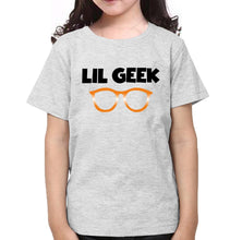 Load image into Gallery viewer, Big Geek Lil Geek Mother and Daughter Matching T-Shirt- KidsFashionVilla
