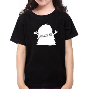 Help Monster Father and Daughter Matching T-Shirt- KidsFashionVilla