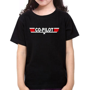 Pilot & Co-Pilot Mother and Daughter Matching T-Shirt- KidsFashionVilla