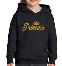 Load image into Gallery viewer, Queen Princess Mother and Daughter Matching Hoodies- KidsFashionVilla
