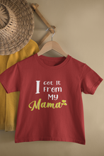 Load image into Gallery viewer, He Got It From Me Mother And Son Red Matching T-Shirt- KidsFashionVilla
