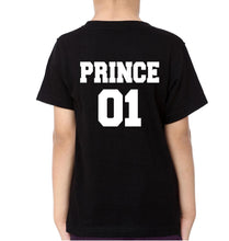 Load image into Gallery viewer, King 01 Prince 01 Father and Son Matching T-Shirt- KidsFashionVilla
