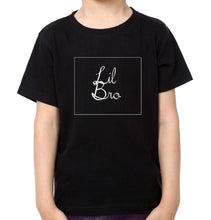 Load image into Gallery viewer, Big Sis Lil Bro Brother-Sister Kid Half Sleeves T-Shirts -KidsFashionVilla
