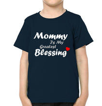 Load image into Gallery viewer, My Greatest Blessings Call Me Mommy Mother and Son Matching T-Shirt- KidsFashionVilla
