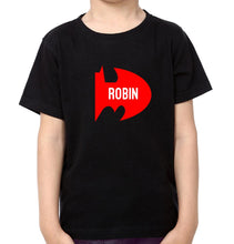 Load image into Gallery viewer, Btaman Robin Brother-Brother Kids Half Sleeves T-Shirts -KidsFashionVilla
