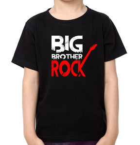 Rock N Roll Brother-Sister Kid Half Sleeves T-Shirts -KidsFashionVilla