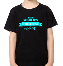 Load image into Gallery viewer, The World Greatest Dad And Son Father and Son Matching T-Shirt- KidsFashionVilla
