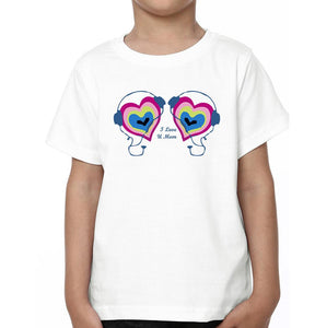 I Love You Son I Love You Mom Mother and Son Matching T-Shirt- KidsFashionVilla