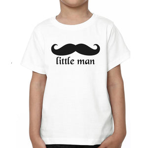 Big Man Little Man Father and Son Matching T-Shirt- KidsFashionVilla
