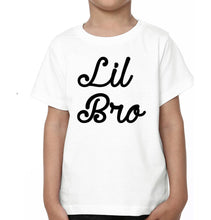 Load image into Gallery viewer, Big Sis Lil Bro Brother-Sister Kid Half Sleeves T-Shirts -KidsFashionVilla
