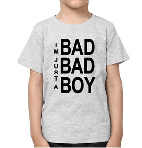 Bad Bad Boy Super super Mom Mother and Son Matching T-Shirt- KidsFashionVilla