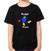 Load image into Gallery viewer, Salary Pocket Father and Son Matching T-Shirt- KidsFashionVilla
