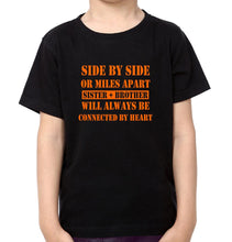 Load image into Gallery viewer, Brother + Sister Brother-Sister Kid Half Sleeves T-Shirts -KidsFashionVilla
