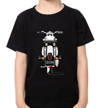 Load image into Gallery viewer, Dad Son Bullet Father and Son Matching T-Shirt- KidsFashionVilla
