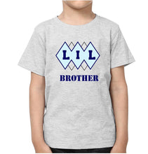 Load image into Gallery viewer, Big Sister Lil Brother-Sister Kid Half Sleeves T-Shirts -KidsFashionVilla
