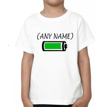Load image into Gallery viewer, Daddy Any Name Father and Son Matching T-Shirt- KidsFashionVilla
