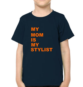 My Mom Is My Stylist Mother and Son Matching T-Shirt- KidsFashionVilla