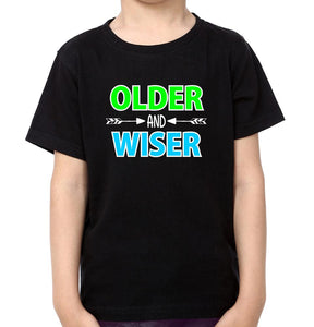 Younger Older Brother-Sister Kid Half Sleeves T-Shirts -KidsFashionVilla