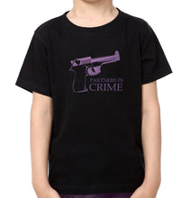 Load image into Gallery viewer, Partners In Crime Brother-Brother Kids Half Sleeves T-Shirts -KidsFashionVilla

