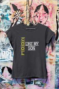 Cool Like My Mom Mother And Son Black Matching T-Shirt- KidsFashionVilla