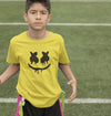 Marshmello Logo Half Sleeves T-Shirt for Boy-KidsFashionVilla