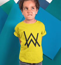 Load image into Gallery viewer, Alan Walker Half Sleeves T-Shirt for Boy-KidsFashionVilla
