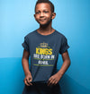Kings Are Born In April Half Sleeves T-Shirt for Boys and Kids-KidsFashionVilla