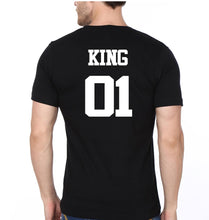 Load image into Gallery viewer, King Queen Princess Family Half Sleeves T-Shirts-KidsFashionVilla
