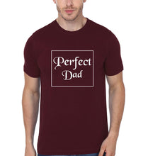 Load image into Gallery viewer, Perfect Dad Perfect Daughter Father and Daughter Matching T-Shirt- KidsFashionVilla
