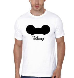 Disney Family Half Sleeves T-Shirts-KidsFashionVilla