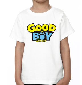 Good Dad Good Boy Father and Son Matching T-Shirt- KidsFashionVilla