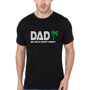 Dad Mom Baby Family Half Sleeves T-Shirts-KidsFashionVilla