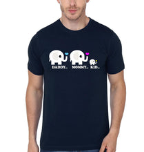 Load image into Gallery viewer, Daddy Mommy Kid Family Half Sleeves T-Shirts-KidsFashionVilla
