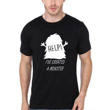 Load image into Gallery viewer, Help Monster Father and Daughter Matching T-Shirt- KidsFashionVilla
